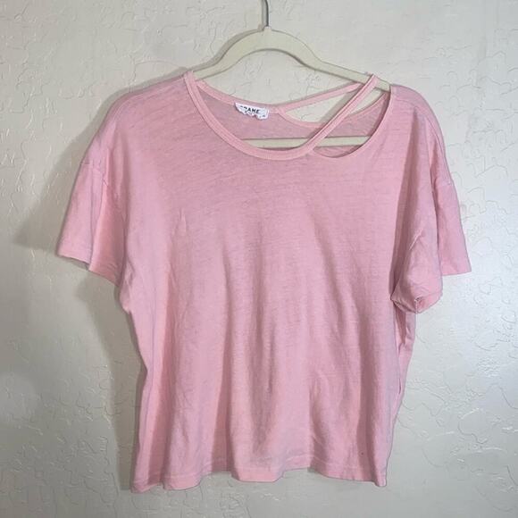Frame boxy oversized cut out tee - Picture 1 of 5
